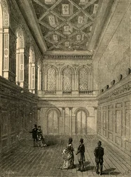 Wnętrze Hali Pasmanteryjnej, 1876, 1897.