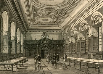 Wnętrze Hali Stacjonarnej, 1876, 1897.