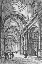 Wnętrze Oratorium, 1890