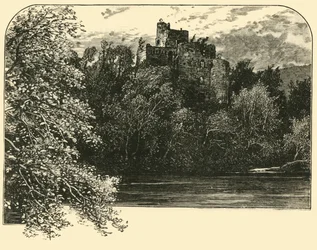 Zamek Invergarry, 1898.
