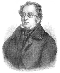 Isaac Disraeli, brytyjski pisarz i uczony, ok. 1840 1878 r
