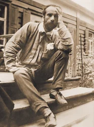 Izaak Iljicz Lewitan 1860-1900 w Babkinie, 1898 r.