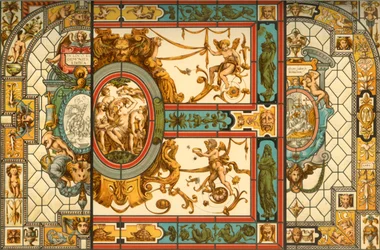 Włoskie witraże renesansowe, 1898.