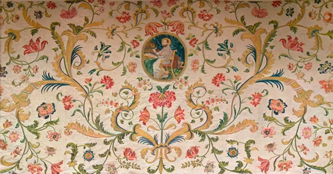 Włoskie XVII-wieczne płótno ołtarzowe, c1660