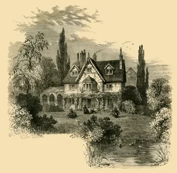 Domek Bluszczowy, Highgate, 1825, c1876.