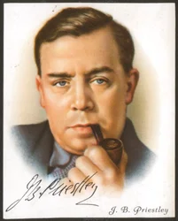 JB Priestley, brytyjski powieściopisarz, dramaturg, eseista i prezenter, c1927