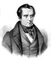James Fenimore Cooper 1789-1851, amerykański pisarz, XIX wiek 1908