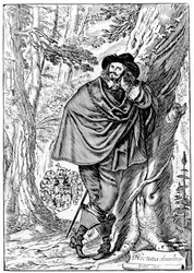 James Howell ok. 1594-1666, pisarz walijski, ok. XVII w. 1926