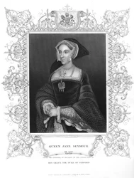 Jane Seymour, trzecia żona Henryka VIII, ok. 1536, XIX w.