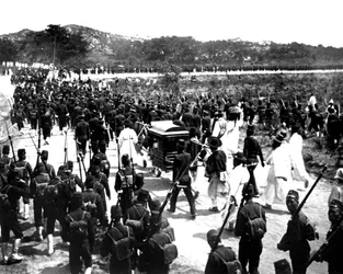 Wojska japońskie, Korea, 1900
