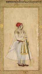 Jaswant Singh z Jodhpur rządził 1635-1678, c. 1660-1665.