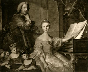 Jean-Marc Nattier i jego rodzina, 1730-1762, 1903.