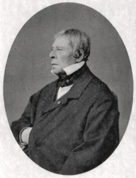 Jean Auguste Dominique Ingres, francuski artysta neoklasyczny, 1841