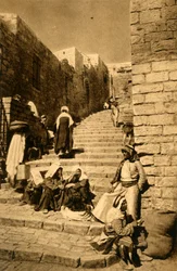 Jerozolima - Ulica A, c1918-c1939.