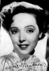 Jessie Matthews 1907-1981, angielska aktorka, tancerka i piosenkarka, ok. 1930-c1940