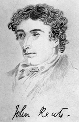 John Keats, angielski poeta, 1912