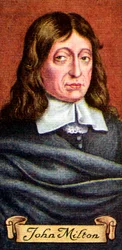 John Milton, wzięty z serii kart z papierosami, 1935