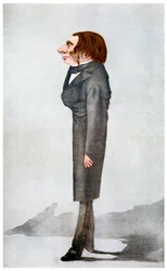 John Ruskin, brytyjski artysta, poeta i krytyk, 1872 1956