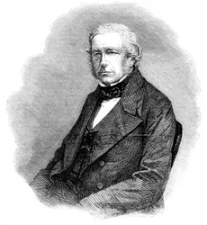 John Stevens Henslow, angielski botanik, geolog i duchowny, 1861