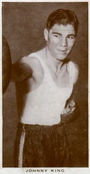 Johnny King, brytyjski bokser, 1938