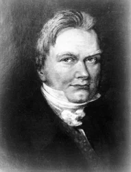 Jons Jacob Berzelius, szwedzki chemik, początek XIX wieku