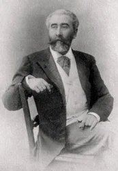 Jose-Maria de Heredia, urodzony na Kubie poeta francuski, 1902