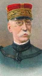 Joseph Gallieni 1849-1916, francuski generał I wojny światowej, 1917