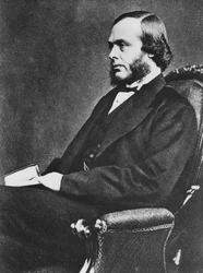 Joseph Lister, angielski chirurg i pionier chirurgii antyseptycznej, ok. 1867 r.