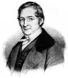 Joseph Louis Gay-Lussac, XIX-wieczny francuski chemik i fizyk, 1900