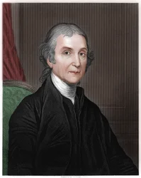 Joseph Priestley, angielski chemik i pastor prezbiteriański, 1860.