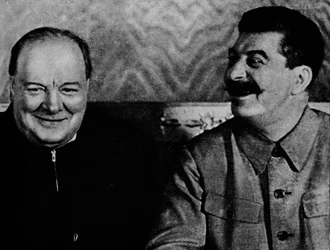 Józef Stalin i pan Churchill 1942, 1945.