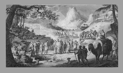 Józef sprzedany przez swoich braci, 1818.