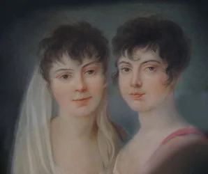 Josephine i Charlotte Brunsvik Detal, XIX wiek.