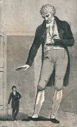Józef Boruwlaski 1739-1837 i Patrick Cotter OBrien 1760-1806, c1780 1894