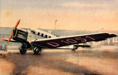Samolot pasażerski Junkers G 24 Diesel, lata 20., 1932.