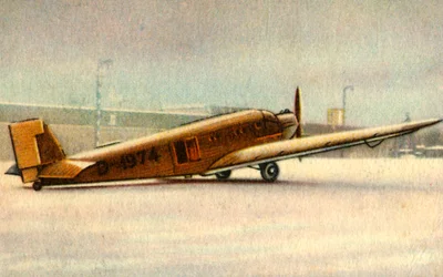 Samolot Junkers Ju 52, 1932.