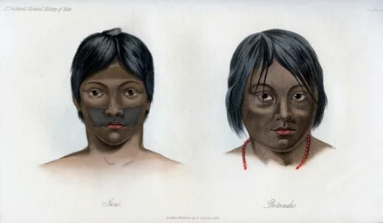 Juri i Botokudzi z narodu brazylijsko-guarańskiego, 1848