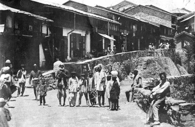 Kailana, Chakrata, Indie, 1917