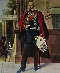 Kaiser Wilhelm I. 1797-1888. - Obraz Plockhorsta, 1934.