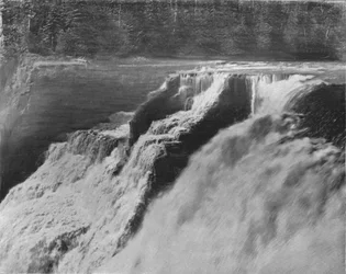 Wodospady Kakabeka, Lake Superior, Kanada, ok. 1900.