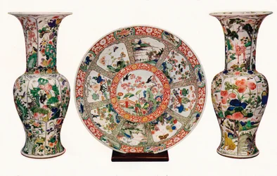Kangxi Kang-jego porcelana z epoki, 1925