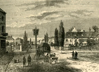Kennington, z Zielonego, 1780, c1878.