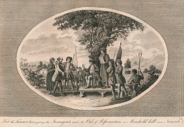 Bunt kettów, Norfolk, 1549 1793