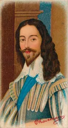 Król Karol I, 1600-1649 Król Anglii, Szkocji i Irlandii, 1912