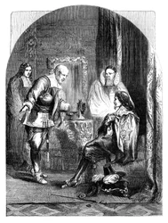 Wezwanie na egzekucję króla Karola I 1600-1649, ok. 1902 r