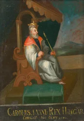 Król Karol I Węgier i Chorwacji 1288-1342, I poł. XVIII w.