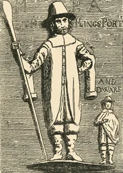 Król Karol Porter i krasnolud, ok. 1872 r.