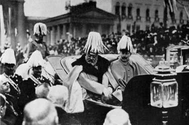 Król Edward VII i Kaiser Wilhelm II w Berlinie, luty 1909 1964