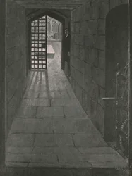 Grobowiec króla Edwardsa pod kaplicą Albert Memorial Chapel, Windsor, 1910 r.