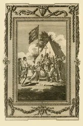 Król Jan podpisuje Magna Charta, 5 czerwca 1215, 1783.